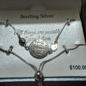 ENGRAVED STERLING SILVER BRACELET